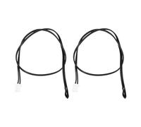sourcing map 2 Pcs 10K NTC Thermal Sensor Probe, Epoxy Sensitive Temperature Sensor Probe 13.7 Inch Digital Thermometer Extension Cable Temp Sensor
