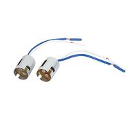 sourcing map 2 Pcs 1157 P21W 1073 1141 7506 LED Light Extension Socket BA15s SS
