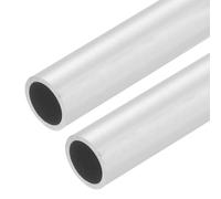 sourcing map 2 PCS 304 Stainless Steel Tubing, 13mm OD 1mm Wall Thickness 254mm Long Round Metal Pipe Steel Tube for Industrial Machinery Home Decoration DIY Crafts Model