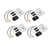 sourcing map 2 Pcs 330031 Range Stove Element Plug, Range Burner Receptacle Kit Terminal Block for Electric Stove Replaces 814399, 5301167733, 5303935058