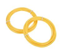 sourcing map 2 Pcs 3D Pen Filament, 1.75mm Dia 33ft Length PLA 3D Printing Pen Filament Refills for 1.75mm 3D Printing Pen, Yellow