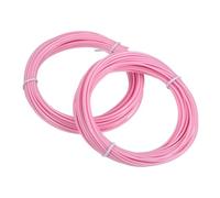 sourcing map 2 Pcs 3D Pen Filament, 1.75mm Dia 33ft Length PLA 3D Printing Pen Filament Refills for 1.75mm 3D Printing Pen, Pastel Pink