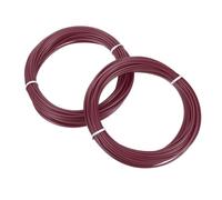 sourcing map 2 Pcs 3D Pen Filament, 1.75mm Dia 33ft Length PLA 3D Printing Pen Filament Refills for 1.75mm 3D Printing Pen, Brown
