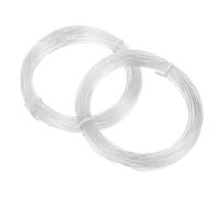 sourcing map 2 Pcs 3D Pen Filament, 1.75mm Dia 33ft Length PLA 3D Printing Pen Filament Refills for 1.75mm 3D Printing Pen, Transparent