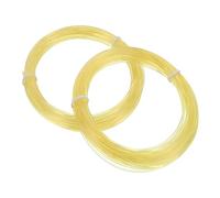 sourcing map 2 Pcs 3D Pen Filament, 1.75mm Dia 33ft Length PLA 3D Printing Pen Filament Refills for 1.75mm 3D Printing Pen, Clear Yellow