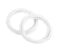 sourcing map 2 Pcs 3D Pen Filament, 1.75mm Dia 33ft Length PLA 3D Printing Pen Filament Refills for 1.75mm 3D Printing Pen, White