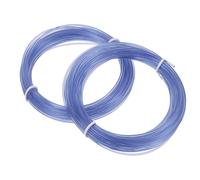 sourcing map 2 Pcs 3D Pen Filament, 1.75mm Dia 33ft Length PLA 3D Printing Pen Filament Refills for 1.75mm 3D Printing Pen, Transparent Blue