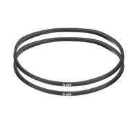 sourcing map 2 Pcs 3L310 Classic Wrapped Rubber V-Belt, 31"(787mm) Outside Circumference, 3L Profile V Belt 3/8" Width 7/32" Height
