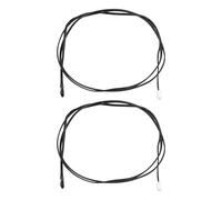 sourcing map 2 Pcs 50K NTC Thermal Sensor Probe, Copper Sensitive Temperature Sensor Probe 39.4 Inch Digital Thermometer Extension Cable Temp Transmitter for Water Dispenser Refrigerator