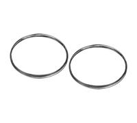 Sourcing Map 2 Pcs 99.99% High Purity Tungsten Wire, 0.05mm Dia x 5m Length, Black, 36 AWG, Tungsten Wire