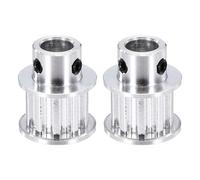 sourcing map 2 Pcs Aluminium Timing Pulley, XL 10 Teeth 8mm Bore Synchronous Wheel Timing Belt Pulley 5.08mm Pitch 11mm Slot Width for Belt, CNC Machine, 3D Printer
