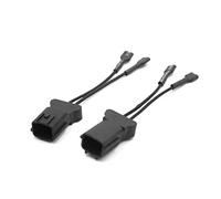 sourcing map 2 Pcs Auto Horn Speaker Adapter Wiring Harness Pigtail Socket