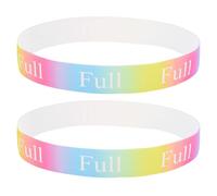 sourcing map 2 Pcs Bed Sheet Organizer Bands,325x38mm Storage Bands Labels Elastic Bedding Sheet Keeper Straps for Closet Organization, Multicolor (FULL)
