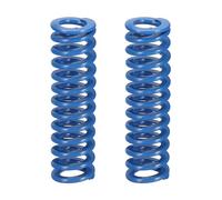 sourcing map 2 Pcs Blue Compression Springs, 1/2" OD, 1-3/4" Length, Light Load 3D Printer Compression Mould Die Springs for Mechanical Equipment Printer Accessories (0.052"x0.092" Coil Wire)