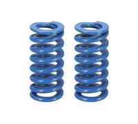 sourcing map 2 Pcs Blue Compression Springs, 5/8" OD, 1-1/4" Length, Light Load 3D Printer Compression Mould Die Springs for Mechanical Equipment Printer Accessories (0.069"x0.126" Coil Wire)