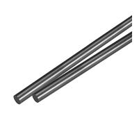 sourcing map 2 Pcs Carbon Fiber Rod, 9mm x 400mm Matte Pole Rod for RC Plane DIY Tool Wing Tube Quadcopter Arm