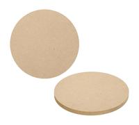 sourcing map 2 Pcs Clay Wedging Board for Pottery, 5.9 Inch Round Pottery Wheel Bats 9mm Thick Clay Mat Ceramic Drying Slab for Ceramics Making