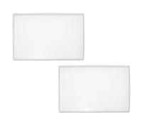 sourcing map 2 Pcs Coaster Silicone Casting Mould, 30x20cm/12x8in Rectangle Shape Epoxy Casting Resin Mould Tools for Resin Coaster Home Decor DIY Craft Handmade Colorful Amber Handicraft