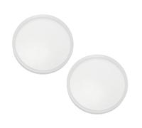 sourcing map 2 Pcs Coaster Silicone Casting Mould, 7.8x7.8cm/3.12x3.12in Round Shape Epoxy Casting Resin Mould Tools for Resin Coaster Home Decor DIY Craft Handmade Colorful Amber Handicraft