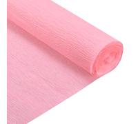 sourcing map 2 Pcs Crepe Paper Roll 6.9ft Long 20 Inch Wide for Wedding Ceremony Various Large Festivals Decoration, Bright Pink