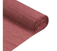 sourcing map 2 Pcs Crepe Paper Roll 6.9ft Long 20 Inch Wide for Wedding Ceremony Various Large Festivals Decoration, Dark Red