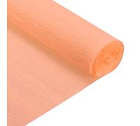 sourcing map 2 Pcs Crepe Paper Roll 6.9ft Long 20 Inch Wide for Wedding Ceremony Various Large Festivals Decoration, Champagne