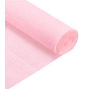 sourcing map 2 Pcs Crepe Paper Roll 6.9ft Long 20 Inch Wide for Wedding Ceremony Various Large Festivals Decoration, Black Pink