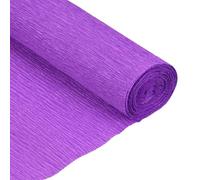 sourcing map 2 Pcs Crepe Paper Roll 6.9ft Long 20 Inch Wide for Wedding Ceremony Various Large Festivals Decoration, Violet