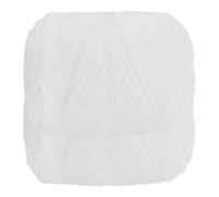 sourcing map 2 Pcs Crocheting Yarn, 3mm White 100% Acrylic Yarn 40G/1.4oz Sport Weight Yarns Bulk Soft and Fluffy Yarns for Knitting DIY Crochet Crafts Blankets Gift,44 Yards Total