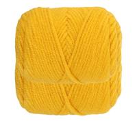 sourcing map 2 Pcs Crocheting Yarn, 3mm Yellow 100% Acrylic Yarn 40G/1.4oz Sport Weight Yarns Bulk Soft and Fluffy Yarns for Knitting DIY Crochet Crafts Blankets Gift,44 Yards Total