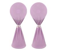 sourcing map 2 Pcs Floor Standing Fans Cover (59 Inch) Washable Purple