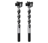 sourcing map 2 PCS Forstner Drill Bit 22mm (7/8") Dia 125mm (5") Long YG8/C1 Tungsten Carbide Twist Wood Forstner Bits Hole Saw Auger Opener Cutter for Woodworking Drilling