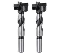 sourcing map 2 PCS Forstner Drill Bit 25mm (31/32") Dia 90mm (3-17/32") Long YG8/C1 Tungsten Carbide Twist Wood Forstner Bits Hole Saw Auger Opener Cutter for Woodworking Drilling