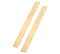 sourcing map 2 Pcs H62 Brass Flat Bar Stock, 0.2"x0.75"x8" Square Metal Solid Brass Bars for Knife Making DIY Handicrafts Architectural Decoration Industry Thermal Conductivity