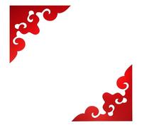 sourcing map 2 Pcs Hollow Mirror Wall Stickers, Acrylic Corner Decorative Pattern Decals Self Adhesive Mirror Stickers for Bathroom Living Room Bedroom Ceiling Office (Wine Red, 7.9x7.9)