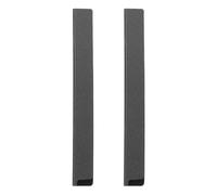 sourcing map 2 Pcs Knife Tip Guards 12.2"x 1.26" ABS Knife Cover Sleeves Case Blade Protector Universal Sheath for Home Kitchen, Black