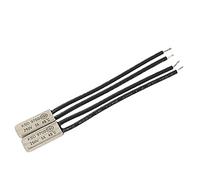sourcing map 2 Pcs KSD9700 Bimetal Thermostat Temperature Switch NC 45 Celsius Steel Top