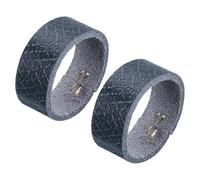 sourcing map 2 Pcs Leather Belt Loop Keeper for 0.79 Inch Wide Belt, Belt Strap Ring, Belt Band Replacement Strap Holder Belt Accessories for Ratchet Belts Dress Belts, Dark Blue, 2.56x0.51inch