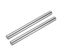 sourcing map 2 Pcs Linear Motion Rod Shaft Guide 12mm x 150mm (0.472" x 5.9") Case Hardened Steel Chrome Plated, Metric Linear Rail Rod for 3D Printer, CNC Machine