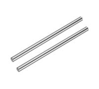 sourcing map 2 Pcs Linear Motion Rod Shaft Guide 8mm x 150mm (0.315" x 5.9") Hardened Chrome Plated Steel Linear Rail Rod for 3D Printer, CNC Machine