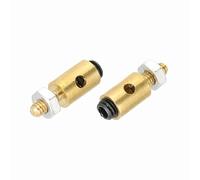 sourcing map 2 Pcs Linkage Stoppers Connecting Servo Arm, D4x1.6mm Adjustable Push Rod with Nut and Screw for RC Airplane RC Car Control Board