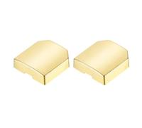 sourcing map 2 Pcs Metronome Pendulum Piano Slider Pendulum Block for Metronome 1.8x1.7x0.5cm Music Instrument Accessories for Piano Guitar Violin Drums(Golden)