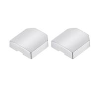 sourcing map 2 Pcs Metronome Pendulum Piano Slider Pendulum Block for Metronome 1.8x1.7x0.5cm Music Instrument Accessories for Piano Guitar Violin Drums(Silver)