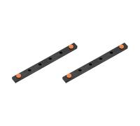 sourcing map 2 Pcs MGN12 150mm Bearing Steel Linear Guide Rail Miniature Linear Sliding Guideway Fit MGN12H Sliding Carriage Block in DIY 3D Printers and CNC Machine