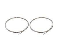 sourcing map 2 Pcs Plastic Binding Purfling Strip 1650x4x1.5mm Guitar Binding Edge Trim for Acoustic Classical Guitar Parts Accessories Blue