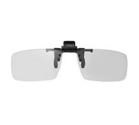 sourcing map 2 Pcs Polarized Clip-on 3D Glasses, Passive 3D Viewing Glasses Frames for Image MAXimum Movies Theater Games TV Photo Projector