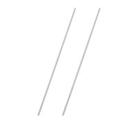 sourcing map 2 Pcs Round Steel Rod 2.4mm Diameter HSS Lathe Bar Stock Tool 200mm Long for Shaft Gear Drill Lathes Boring Machine Turning Miniature Axle Cylindrical Pin DIY Craft Tool