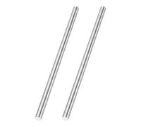 sourcing map 2 Pcs Round Steel Rod 9mm Diameter HSS Lathe Bar Stock Tool 200mm Long for Shaft Gear Drill Lathes Boring Machine Turning Miniature Axle Cylindrical Pin DIY Craft Tool