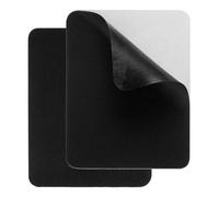 sourcing map 2 Pcs Self-Adhesive Repair Patches 9.5 x 12.5 cm Waterproof Twill Fabric Repair Patch Tape Washable Repair Patch Kit for Down Jackets Clothes Tents Umbrellas Bags, Black