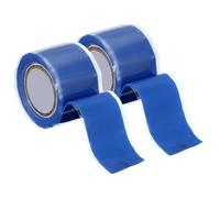 sourcing map 2 Pcs Self Fusing Silicone Tape, 25mm x 1.5 Meters Waterproof Water Leak Sealing Tape for Plumbing Pipe Hose Repair Handles, Blue
